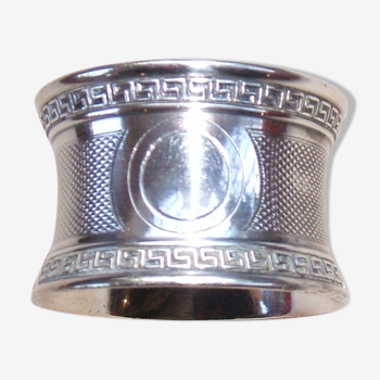 Silver metal christofle towel ring