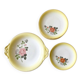 Dessert service Faïence Sarreguemines
