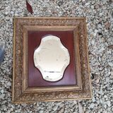 Old framed mirror