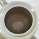 Duo teapot and milk jug in greige ceramic – Vintage bistro style