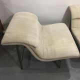 Pair of Wave G. Offers armchairs for Saporiti