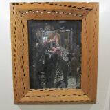 Stunning mercury mirror  53x63cm