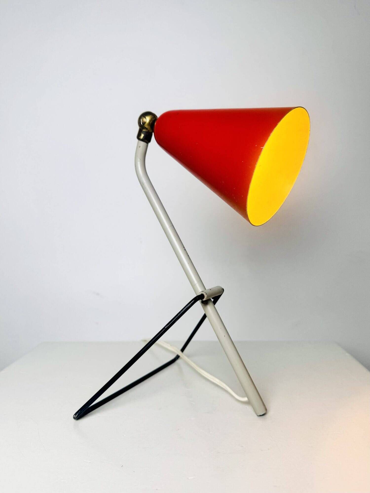 Model 625/30 Table Lamp By J.J. Hoogervoorst For Anvia Nederland, The Netherlands 1950S
