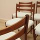 Set of six teak chairs, Danish design, 1960s, made in Denmark
