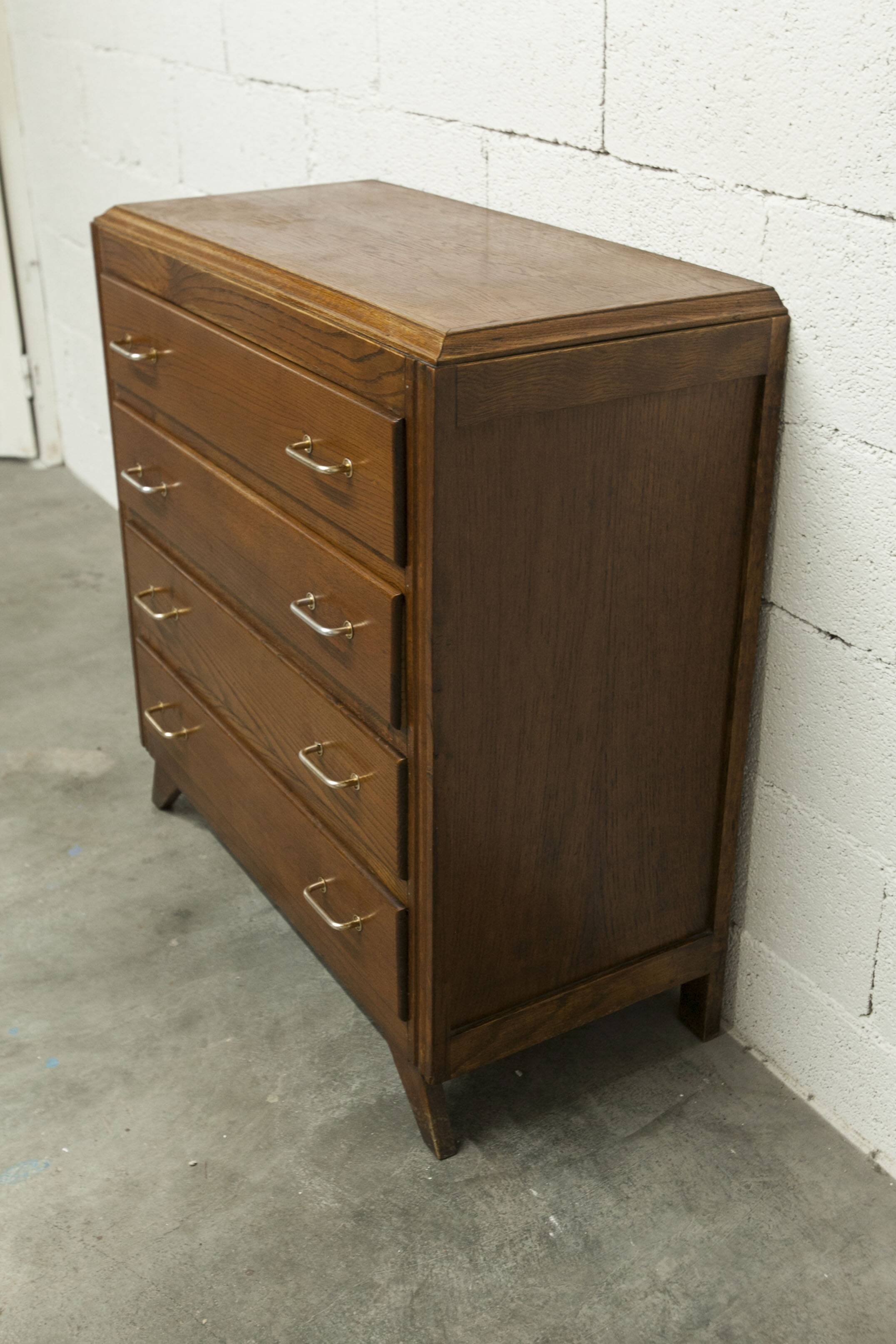 Commode 1930 art déco 86cm 4 tiroirs
