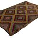 Grand Turkish Kilim Yoruk Vintage 211x310 cm Geometric Multicoloured