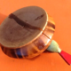 1950s hand ashtray turned wood bird décor