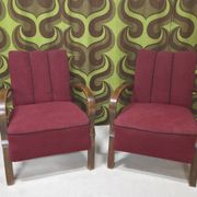 Pair of Art Deco armchairs 1930
