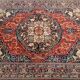 Persian Tabriz carpet, 135 cm x 195 cm, Iran, Hand knotted wool, 1980, perfect condition