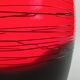 Vintage opaline glass shell lamp