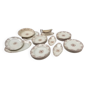 service ancien faïence