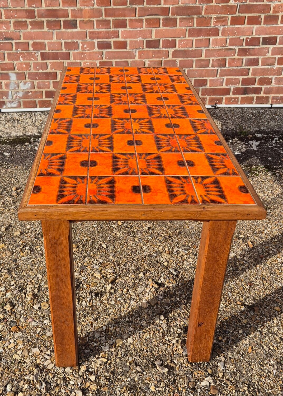 Oak table circa 1960