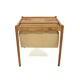 Scandinavian oak magazine rack, S.P Jensen, BRDR Furbo, Sweden, 1960