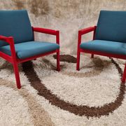 Pair of armchairs year 1960 vintage