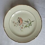 Assiettes à dessert modèle Saverne de St Amand. Années 50-60