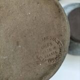 Stoneware service Puisaye – breakfast set - 7 pieces