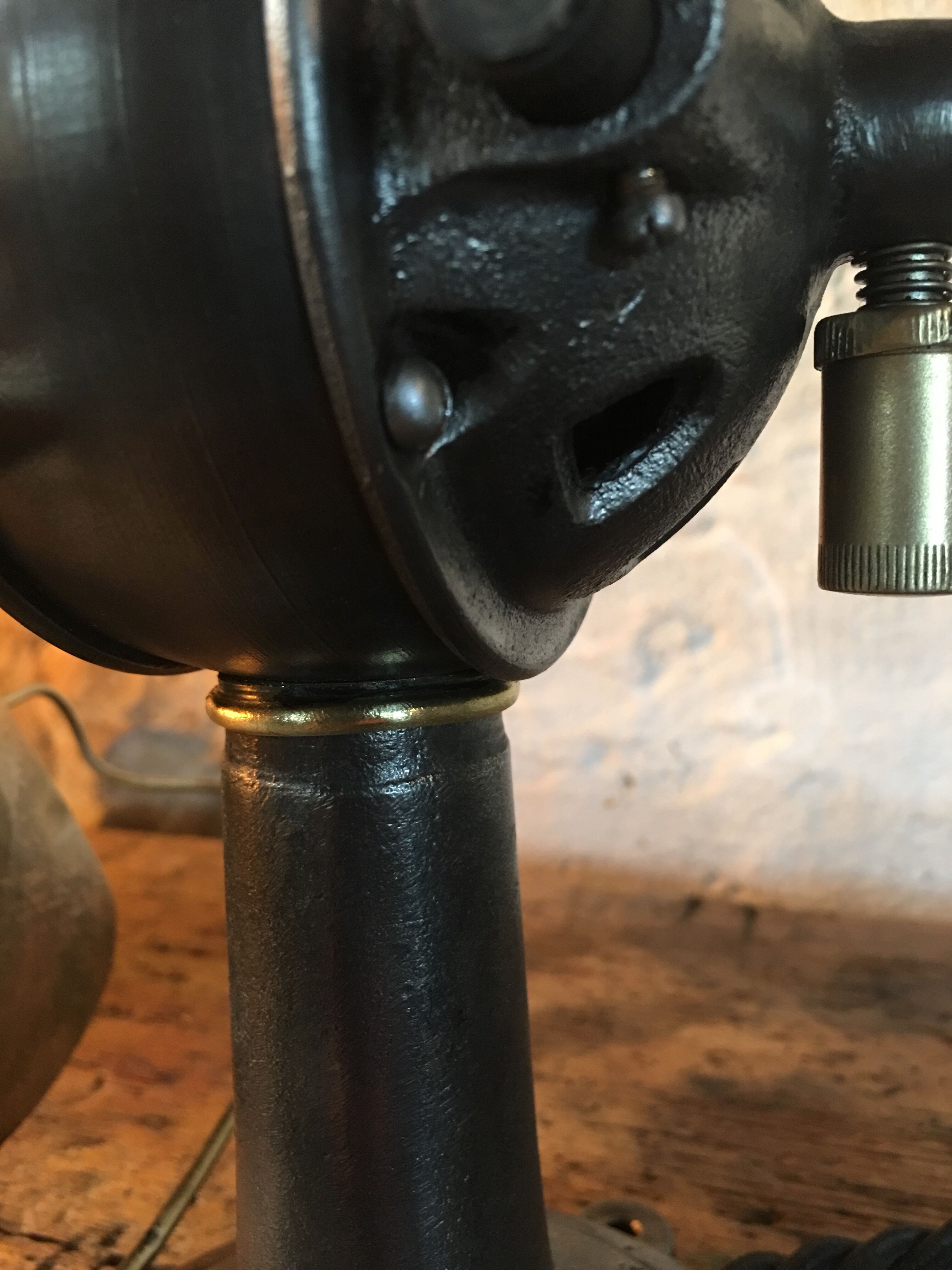 Former fan cast iron and brass 1930