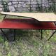 Atypical double top Formica coffee table from the 60s