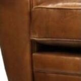 Fauteuil club vintage en cuir