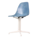 Chaises en fibre de verre bleues « La Fonda » de Charles & Ray Eames Herman Miller