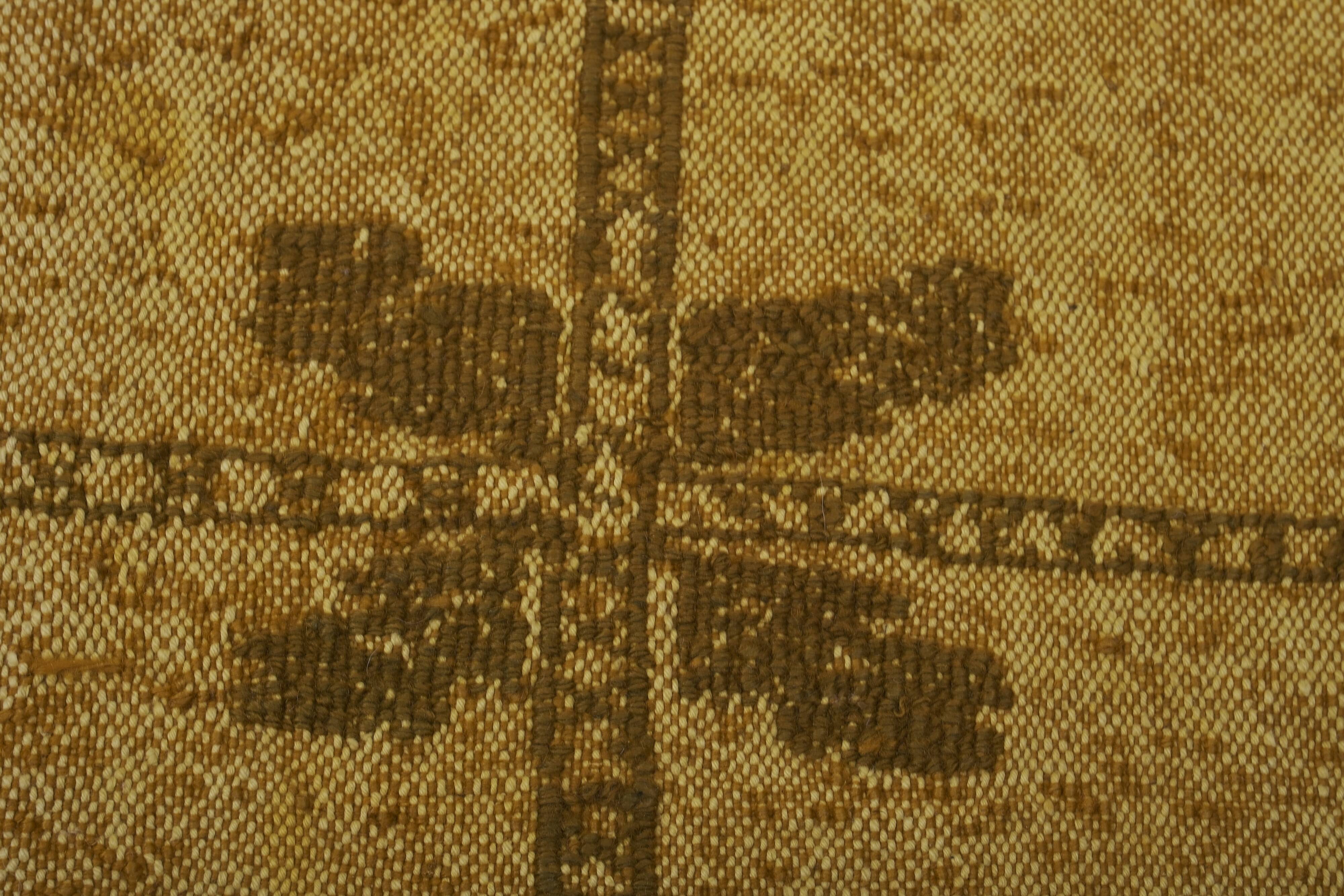 Vintage Turkish Oushak Handwoven Rug 148x210 cm