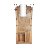 Art deco locker room
