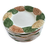 8 Bordallo Pinheiro plates