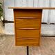 1960 modernist desk with 8 drawers