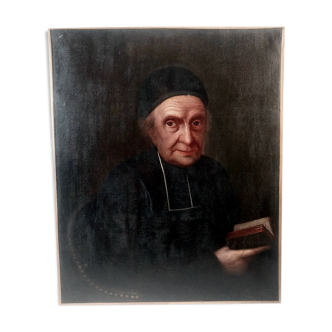 Portrait de prêtre, XIXeme