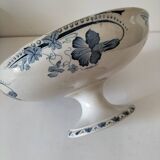 Compote dish with pedestal – SFNO stamp (circa 1890-1910)