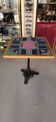 Vintage bistro table with painted top Bing, Cannes, 1990s
