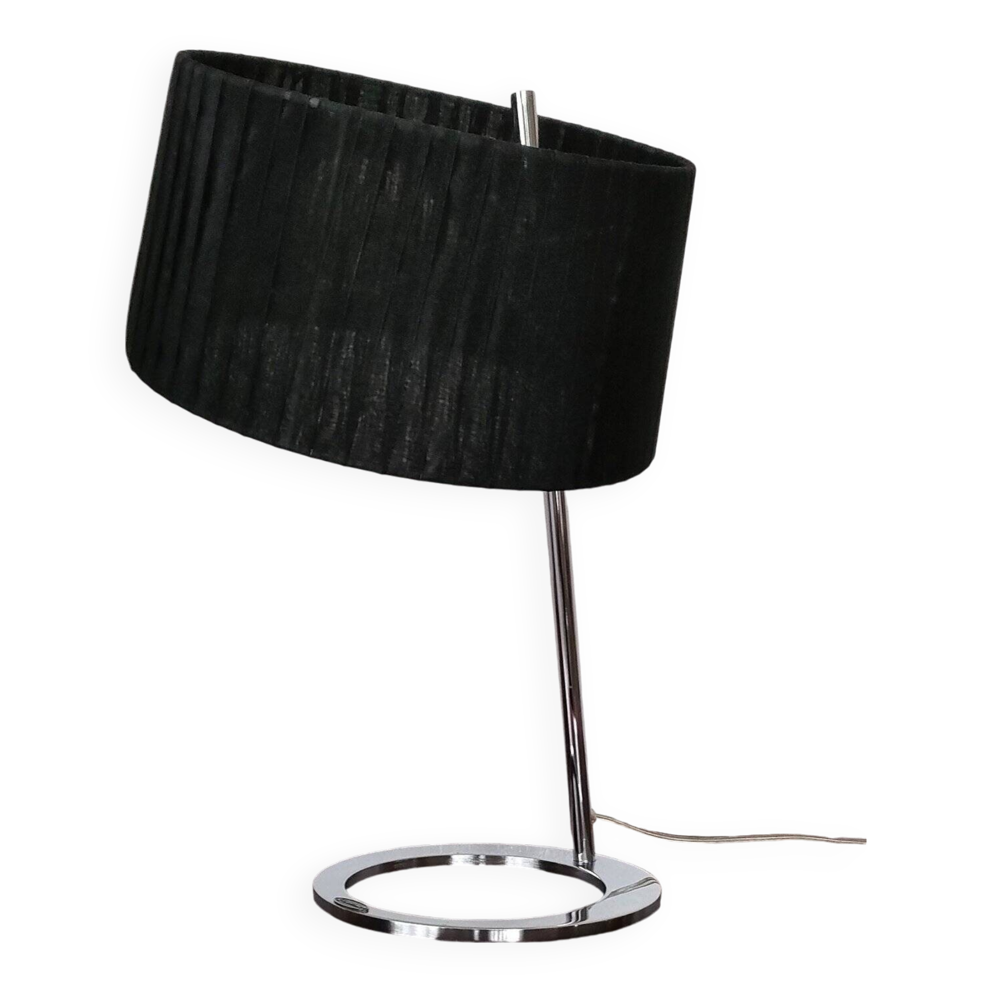 K-Lighting by Candibambu designer living room lamp - stainless steel and textile - post 2000