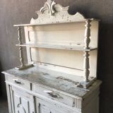 Old patinated dresser buffet
