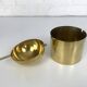 Ashtray Arne Jacobsen Ashtray Stelton SAS Hotel brass brass Mid century