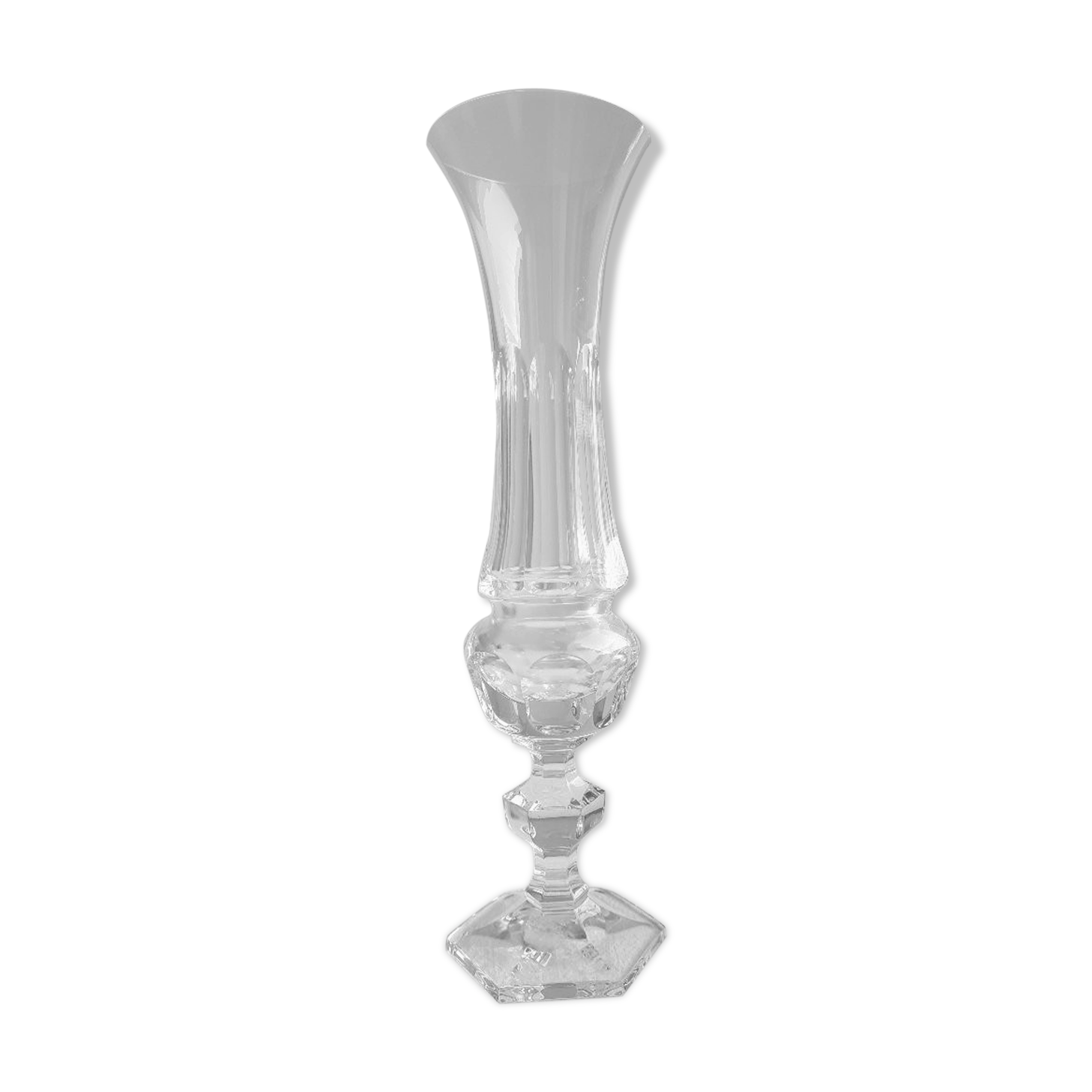 Crystal soliflore vase