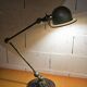 Green Jielde Industrial lamp on base