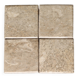 Madeji – Travertine Coasters - set of 4