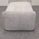 Velvet ottoman footstool by Steiner, France circa 1970