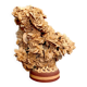 Exceptional rose des sables on a trimmed stem.