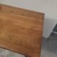 Rustic farmhouse table in solid cherry wood 19th century - 1m91.5