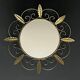 Sun Mirror Deknudt * Hollywood Regency * Vintage 60s