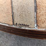 Vintage Roger Capron ceramic table