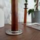 Pair of antique folk art candlesticks
