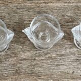 5 chicken-shaped egg cups