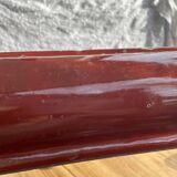 Enamelled kitchen sheet metal plate