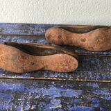 Ancienne paire de formes à chaussures