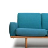 Hans J. wegner GE-236/4 Sofa Getama Denmark 1960s