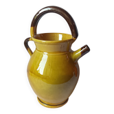 grande cruche chevrette Aegitna Vallauris vintage 1950 - 30 cm