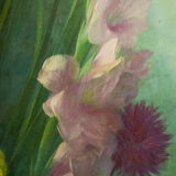 Radiant Flowers - Oil on Canvas