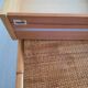 Pair of wicker and bamboo desks, Dal Vera, vintage